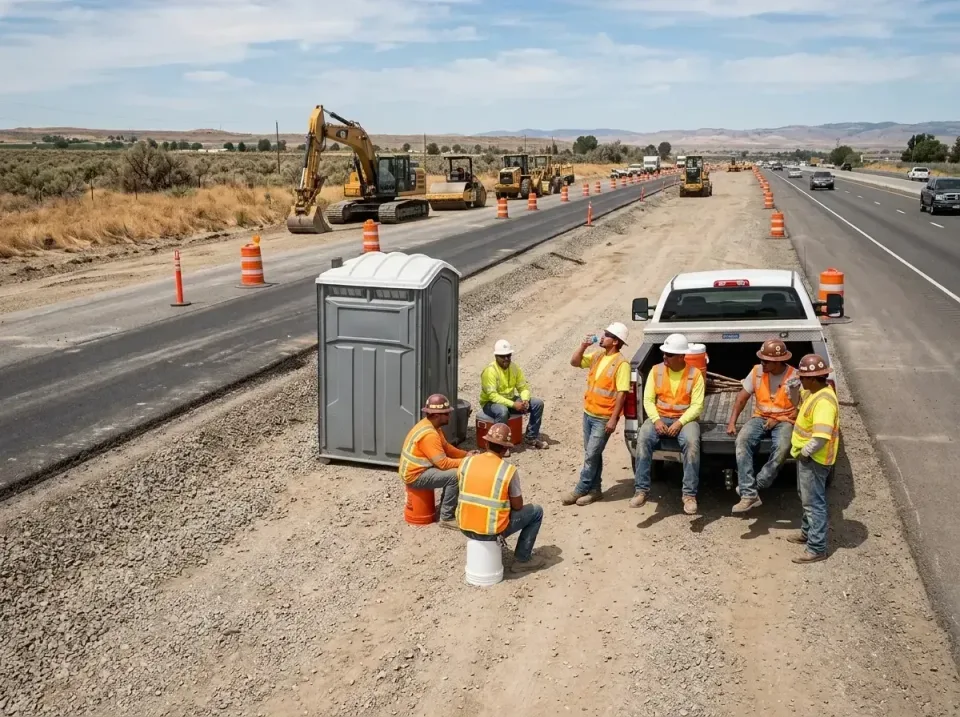 highway-road-construction-crew-007 — frequently asked questions, Porta Potty and Restroom Rentals in Enoch, UT